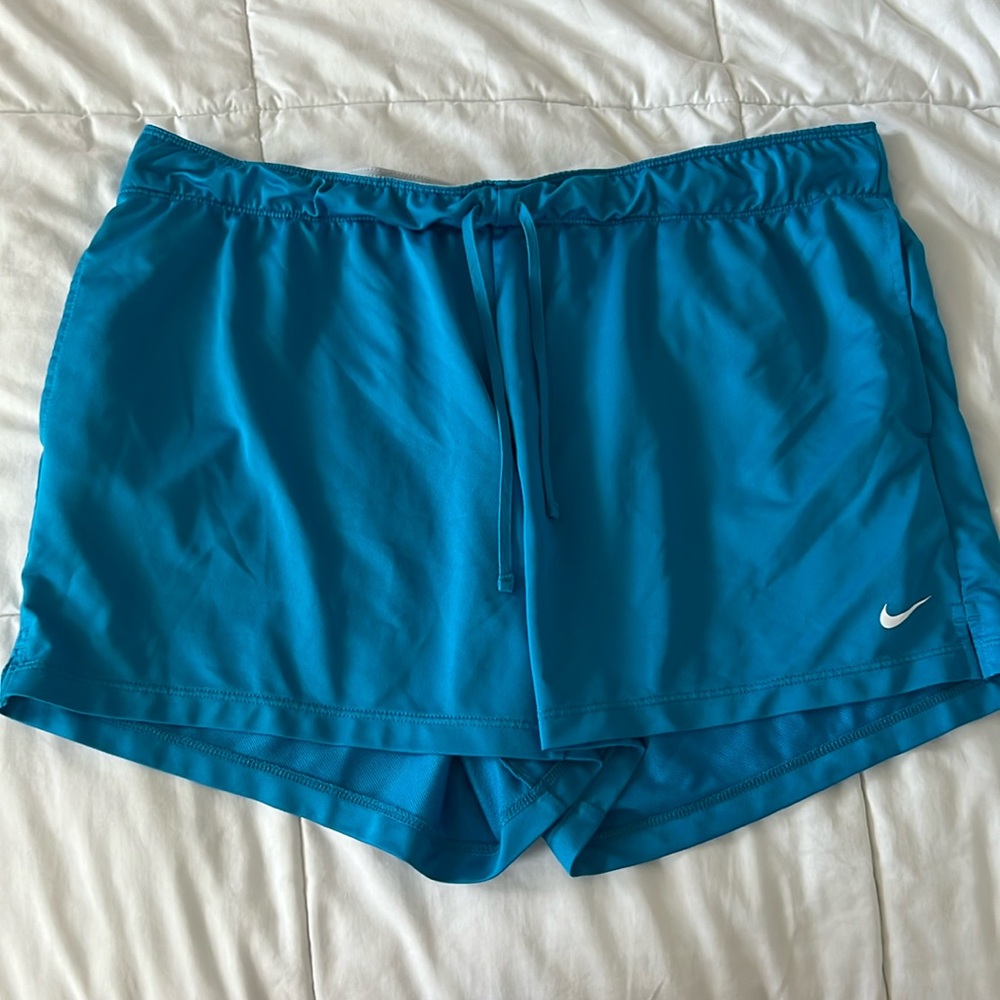 Nike Women's Athletic Shorts - Blue